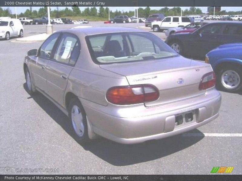 Sandrift Metallic / Gray 2000 Chevrolet Malibu LS Sedan