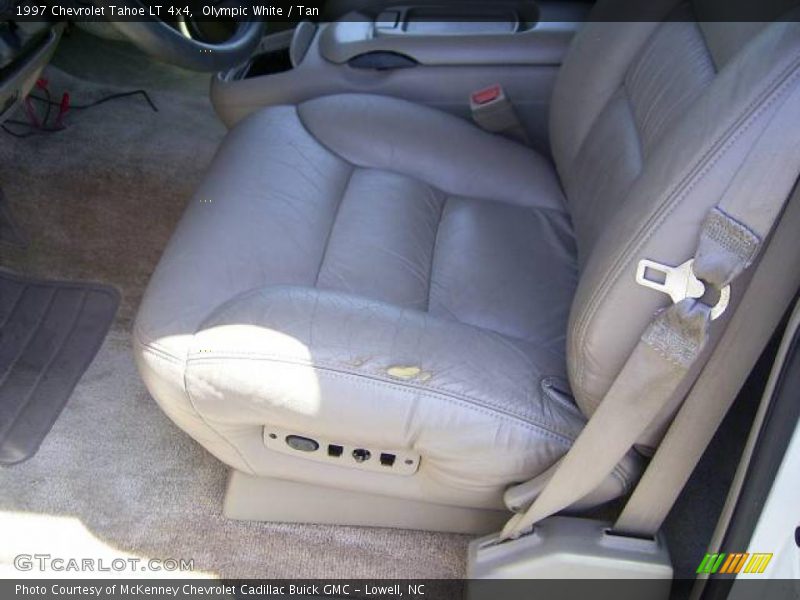 Olympic White / Tan 1997 Chevrolet Tahoe LT 4x4