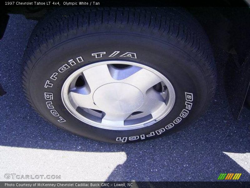 Olympic White / Tan 1997 Chevrolet Tahoe LT 4x4