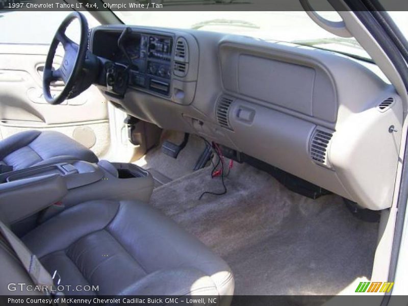 Olympic White / Tan 1997 Chevrolet Tahoe LT 4x4