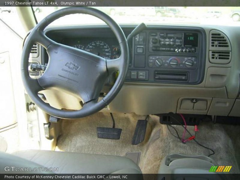 Olympic White / Tan 1997 Chevrolet Tahoe LT 4x4