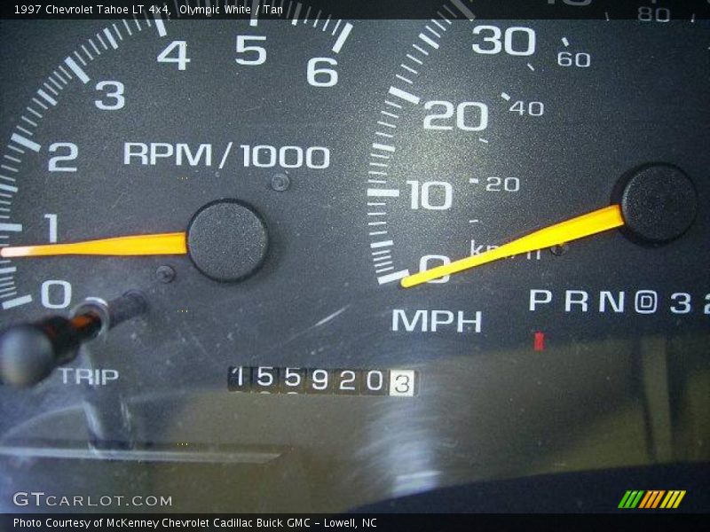 Olympic White / Tan 1997 Chevrolet Tahoe LT 4x4