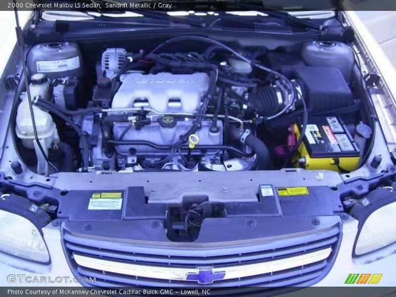 Sandrift Metallic / Gray 2000 Chevrolet Malibu LS Sedan