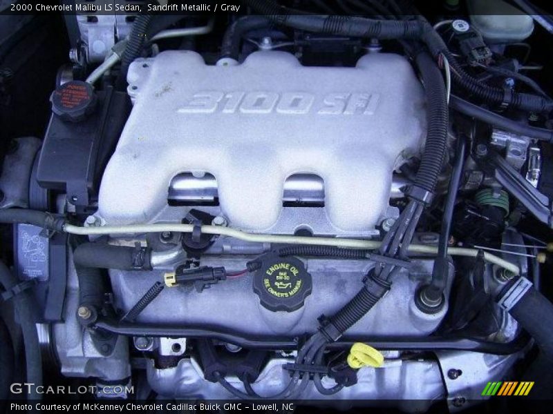 Sandrift Metallic / Gray 2000 Chevrolet Malibu LS Sedan