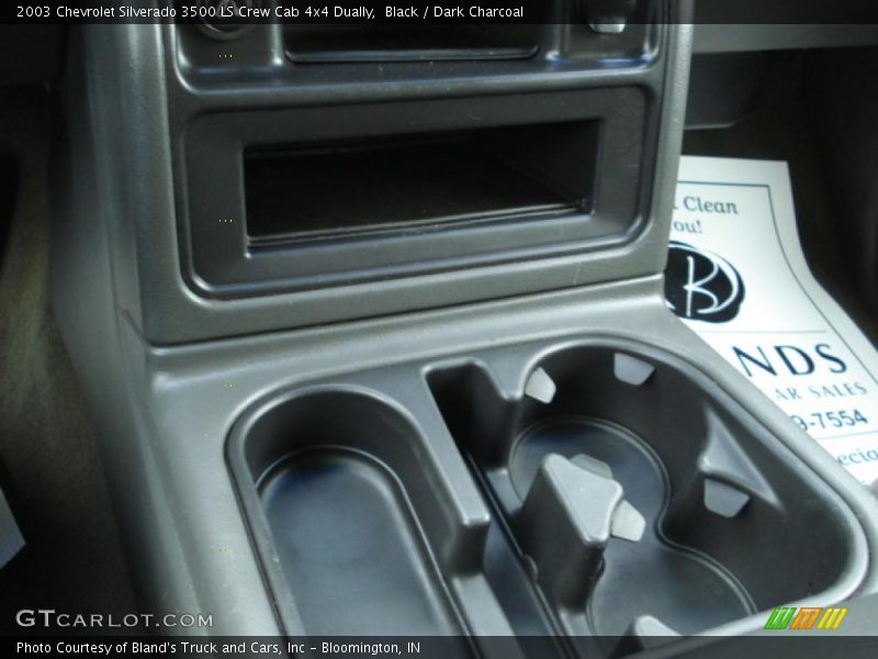 Black / Dark Charcoal 2003 Chevrolet Silverado 3500 LS Crew Cab 4x4 Dually