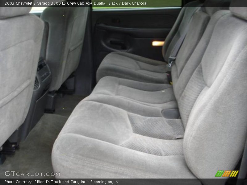 Black / Dark Charcoal 2003 Chevrolet Silverado 3500 LS Crew Cab 4x4 Dually