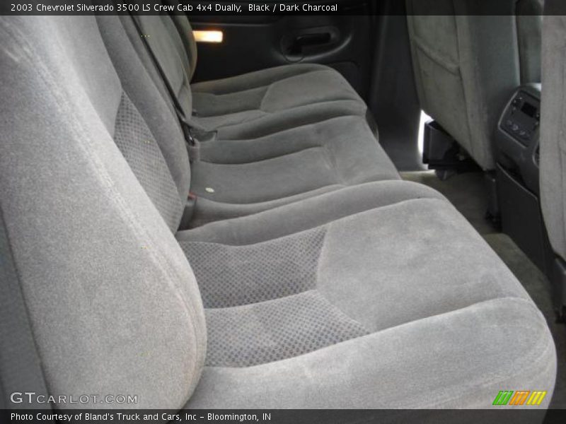 Black / Dark Charcoal 2003 Chevrolet Silverado 3500 LS Crew Cab 4x4 Dually