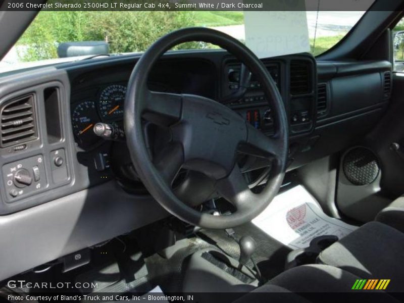 Summit White / Dark Charcoal 2006 Chevrolet Silverado 2500HD LT Regular Cab 4x4