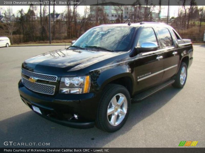 Black / Ebony 2009 Chevrolet Avalanche LTZ 4x4