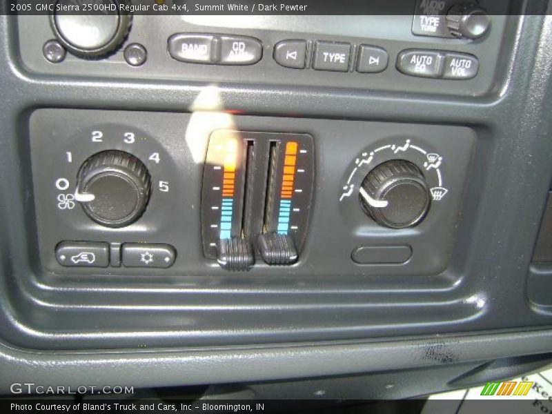 Summit White / Dark Pewter 2005 GMC Sierra 2500HD Regular Cab 4x4