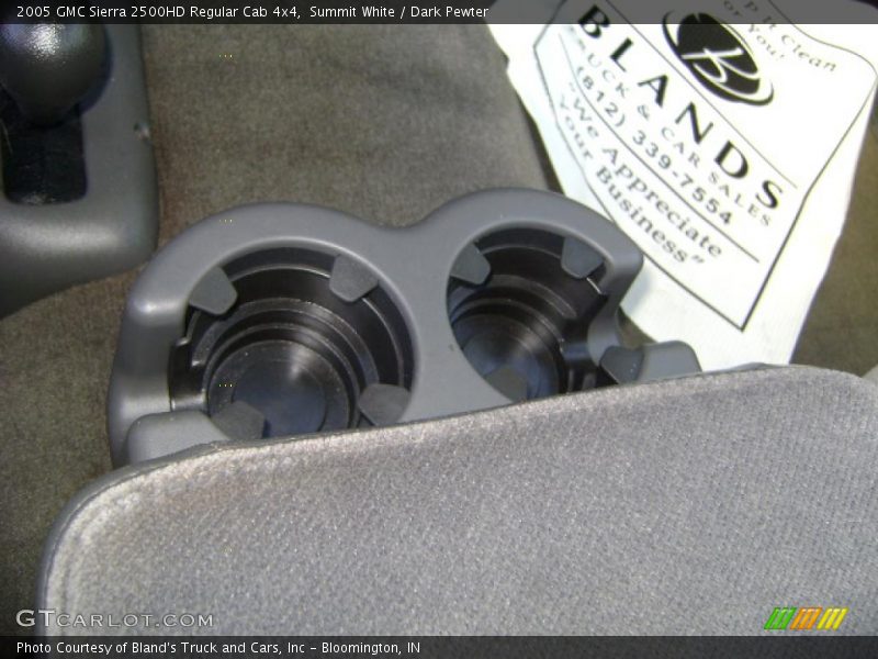 Summit White / Dark Pewter 2005 GMC Sierra 2500HD Regular Cab 4x4