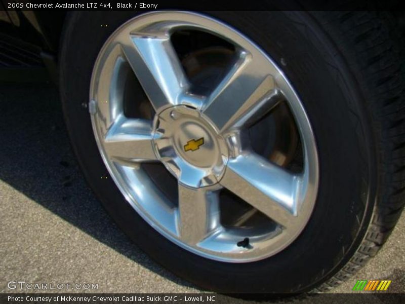Black / Ebony 2009 Chevrolet Avalanche LTZ 4x4