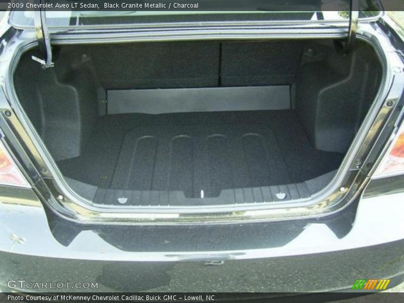 Black Granite Metallic / Charcoal 2009 Chevrolet Aveo LT Sedan