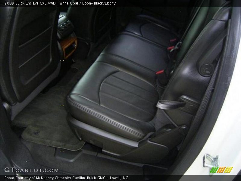 White Opal / Ebony Black/Ebony 2009 Buick Enclave CXL AWD