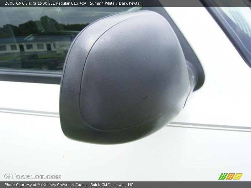 Summit White / Dark Pewter 2006 GMC Sierra 1500 SLE Regular Cab 4x4