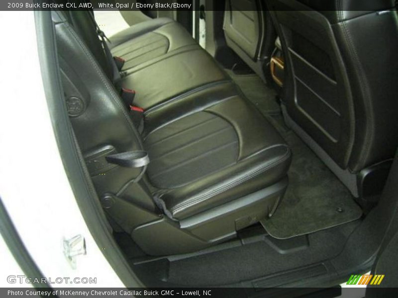 White Opal / Ebony Black/Ebony 2009 Buick Enclave CXL AWD