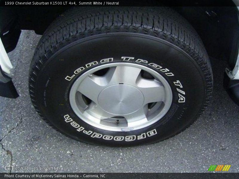 Summit White / Neutral 1999 Chevrolet Suburban K1500 LT 4x4