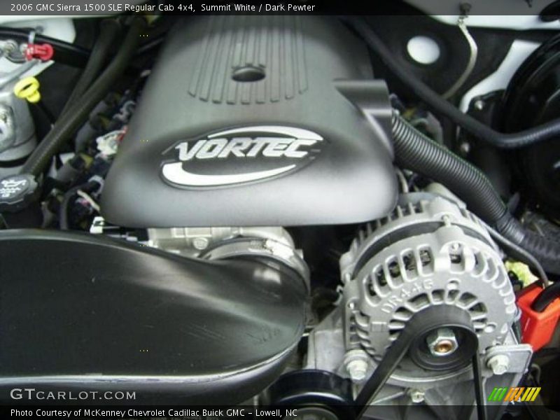 Summit White / Dark Pewter 2006 GMC Sierra 1500 SLE Regular Cab 4x4
