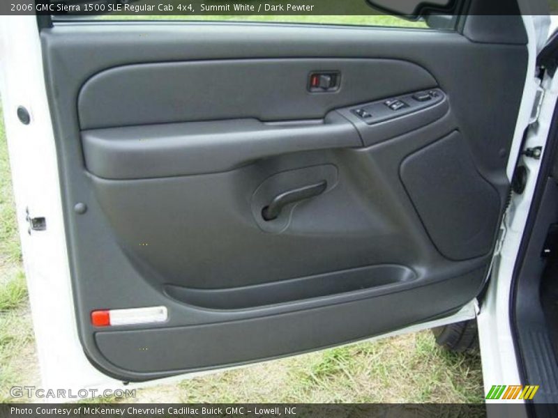 Summit White / Dark Pewter 2006 GMC Sierra 1500 SLE Regular Cab 4x4