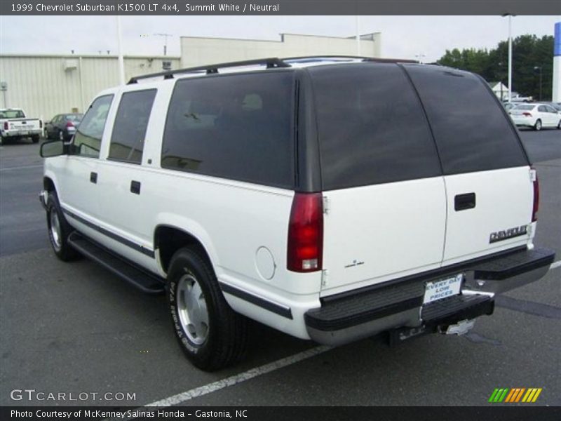 Summit White / Neutral 1999 Chevrolet Suburban K1500 LT 4x4