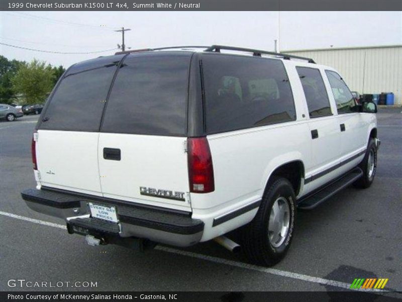 Summit White / Neutral 1999 Chevrolet Suburban K1500 LT 4x4