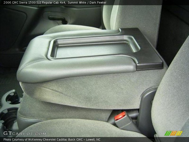 Summit White / Dark Pewter 2006 GMC Sierra 1500 SLE Regular Cab 4x4