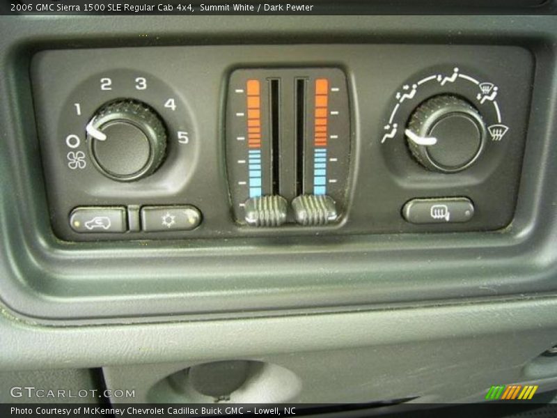 Summit White / Dark Pewter 2006 GMC Sierra 1500 SLE Regular Cab 4x4