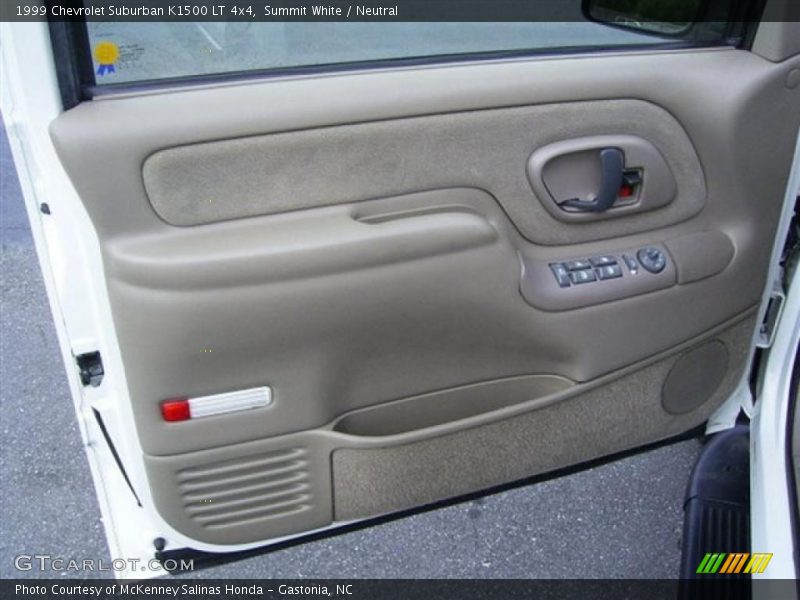 Summit White / Neutral 1999 Chevrolet Suburban K1500 LT 4x4