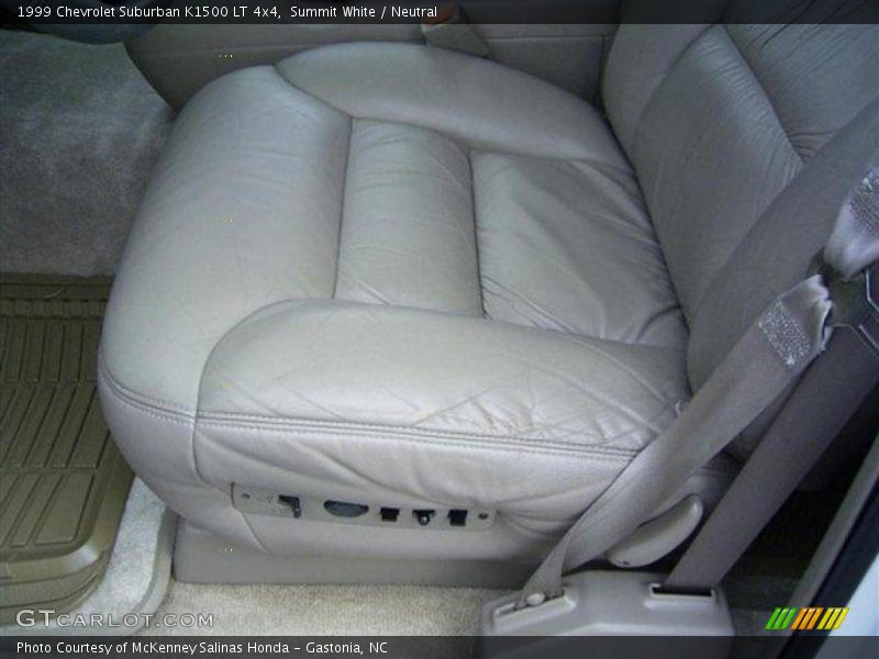 Summit White / Neutral 1999 Chevrolet Suburban K1500 LT 4x4