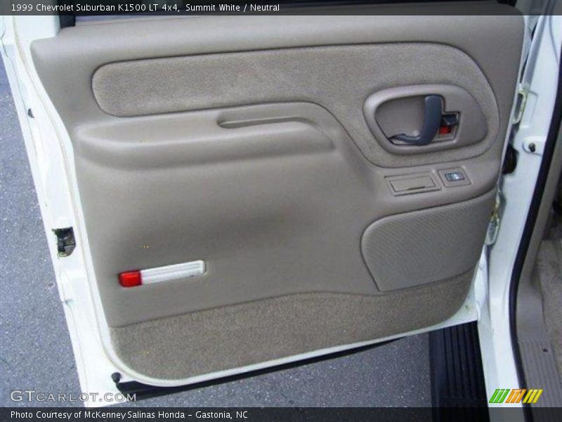 Summit White / Neutral 1999 Chevrolet Suburban K1500 LT 4x4
