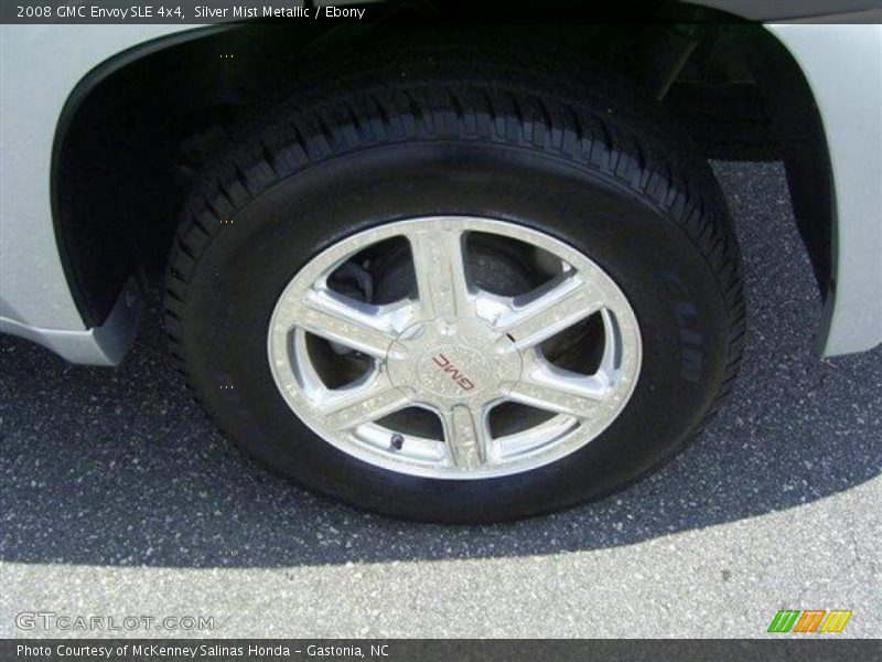 Silver Mist Metallic / Ebony 2008 GMC Envoy SLE 4x4