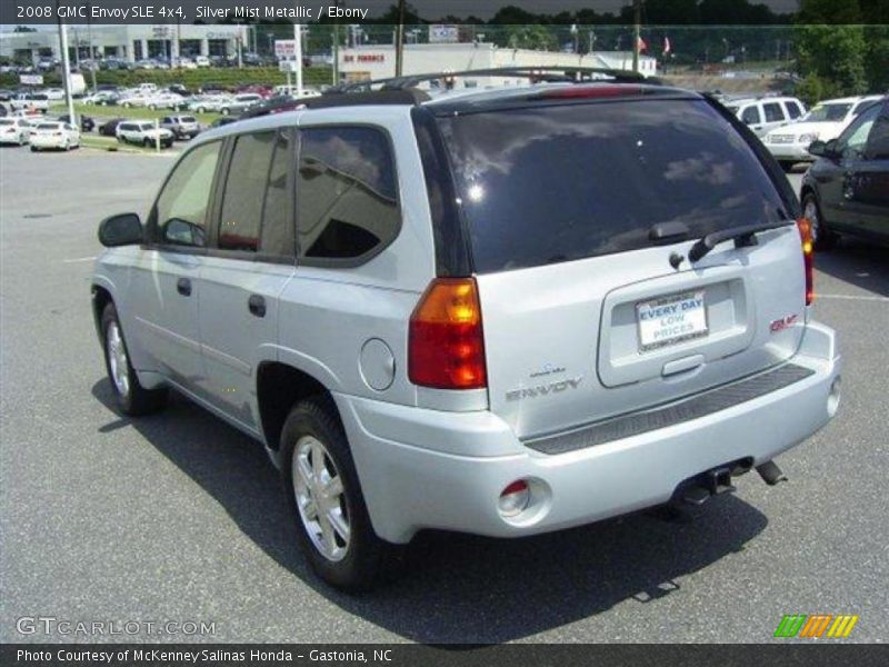 Silver Mist Metallic / Ebony 2008 GMC Envoy SLE 4x4