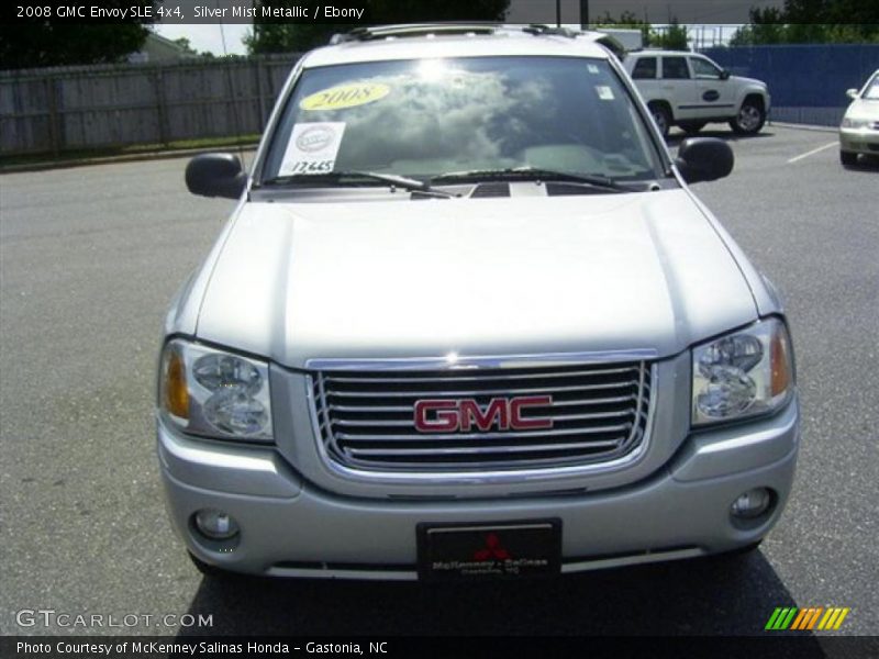 Silver Mist Metallic / Ebony 2008 GMC Envoy SLE 4x4