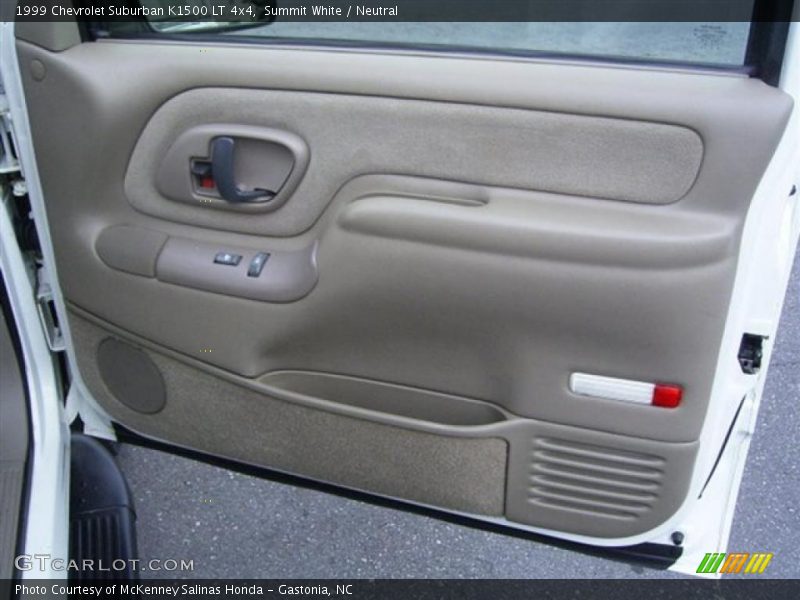 Summit White / Neutral 1999 Chevrolet Suburban K1500 LT 4x4