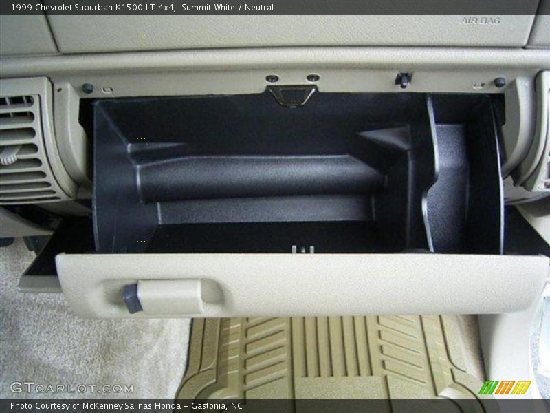 Summit White / Neutral 1999 Chevrolet Suburban K1500 LT 4x4