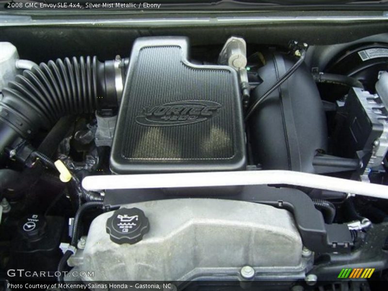 Silver Mist Metallic / Ebony 2008 GMC Envoy SLE 4x4