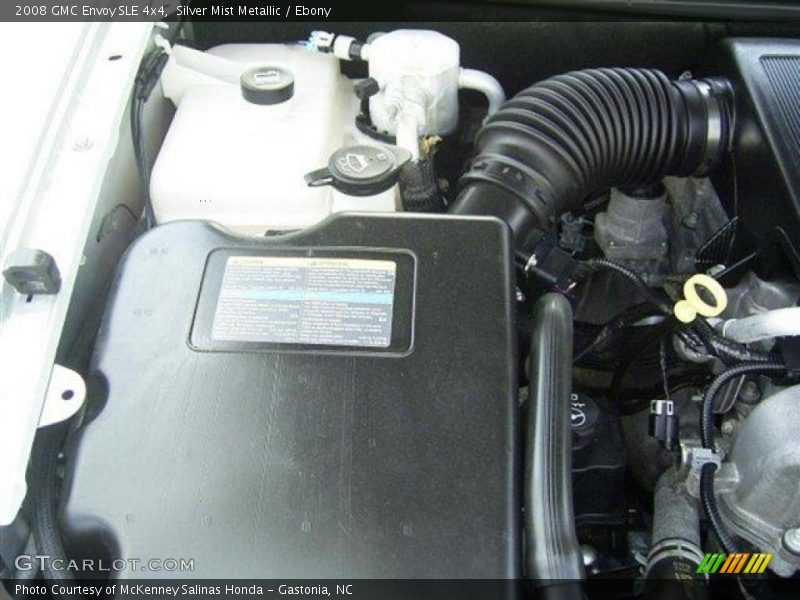 Silver Mist Metallic / Ebony 2008 GMC Envoy SLE 4x4
