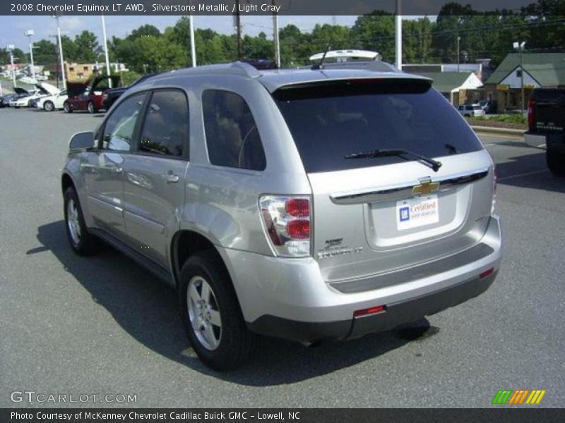 Silverstone Metallic / Light Gray 2008 Chevrolet Equinox LT AWD