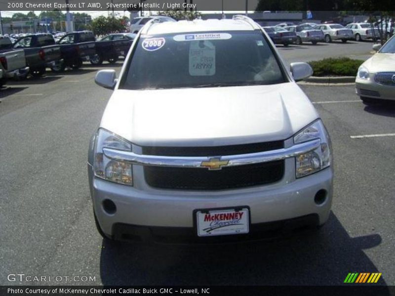 Silverstone Metallic / Light Gray 2008 Chevrolet Equinox LT AWD