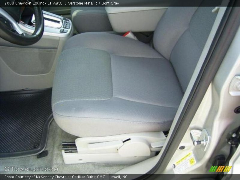 Silverstone Metallic / Light Gray 2008 Chevrolet Equinox LT AWD