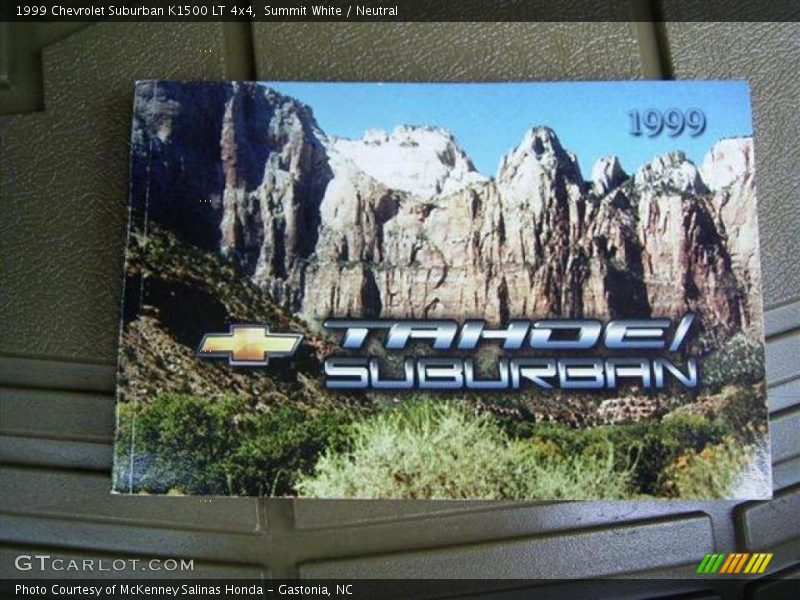 Summit White / Neutral 1999 Chevrolet Suburban K1500 LT 4x4