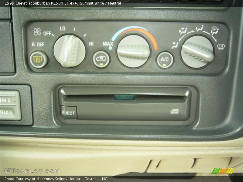 Summit White / Neutral 1999 Chevrolet Suburban K1500 LT 4x4