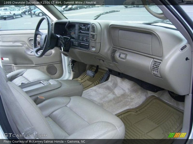 Summit White / Neutral 1999 Chevrolet Suburban K1500 LT 4x4
