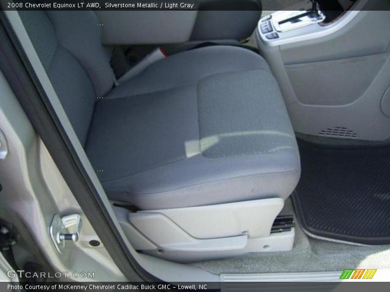 Silverstone Metallic / Light Gray 2008 Chevrolet Equinox LT AWD