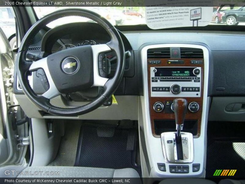 Silverstone Metallic / Light Gray 2008 Chevrolet Equinox LT AWD