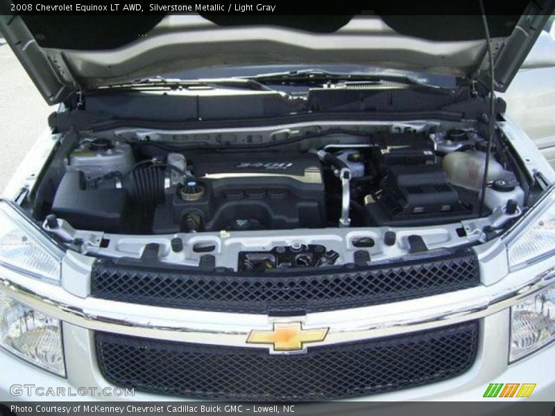 Silverstone Metallic / Light Gray 2008 Chevrolet Equinox LT AWD