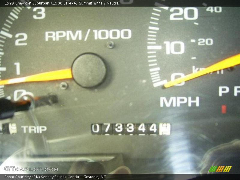 Summit White / Neutral 1999 Chevrolet Suburban K1500 LT 4x4