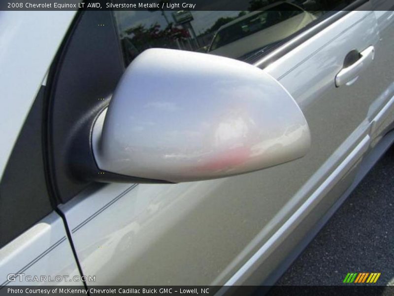 Silverstone Metallic / Light Gray 2008 Chevrolet Equinox LT AWD