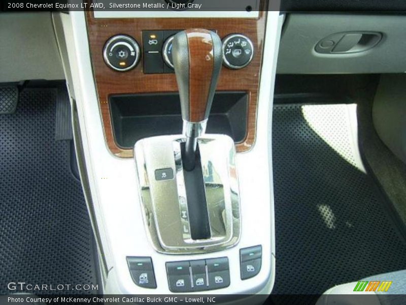 Silverstone Metallic / Light Gray 2008 Chevrolet Equinox LT AWD