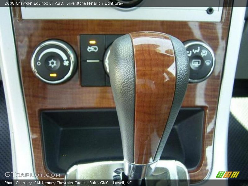 Silverstone Metallic / Light Gray 2008 Chevrolet Equinox LT AWD